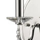 Lily 3 Light 5 inch Polished Nickel Sconce Wall Light