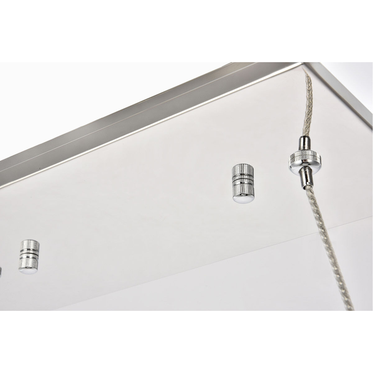 Valetta LED 37 inch Chrome Chandelier Ceiling Light