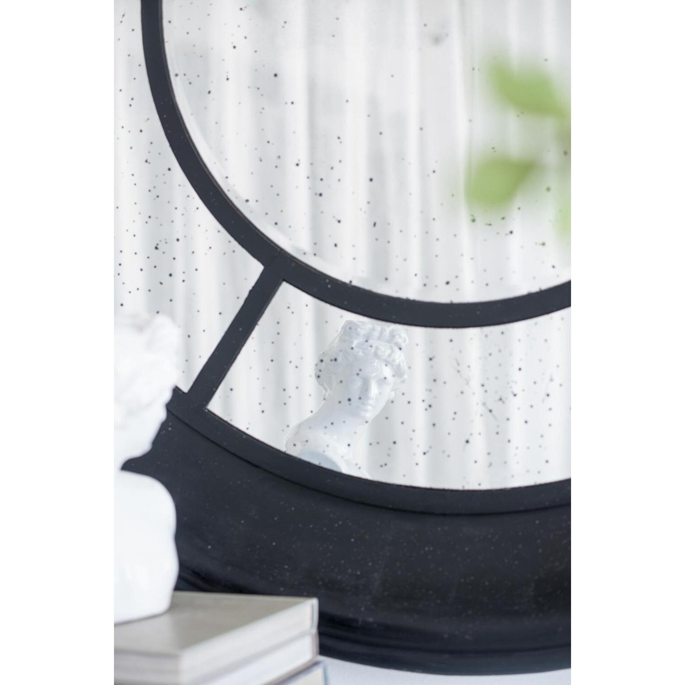 Cameron 47 X 47 inch Black Mirror