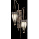 Mirage Wall Sconce Wall Light in Bronze