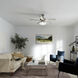 Renew Premier 52 inch Brushed Stainless Steel with Silver Blades Ceiling Fan