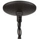 West End 3 Light 15 inch Oil Rubbed Bronze Chandelier Ceiling Light