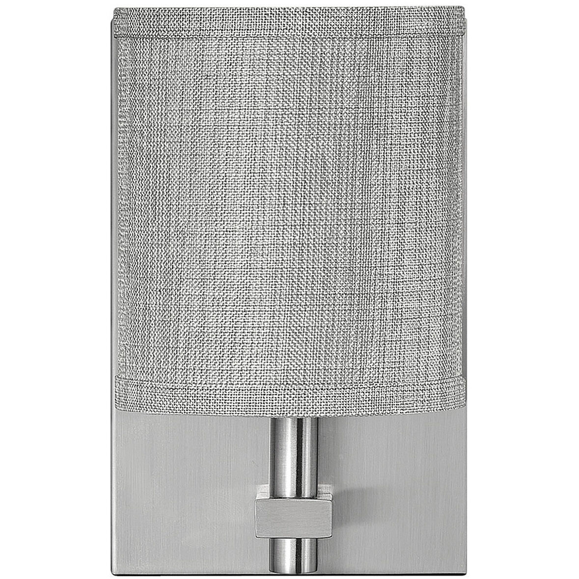 Galerie Avenue LED 6 inch Brushed Nickel ADA Indoor Wall Sconce Wall Light
