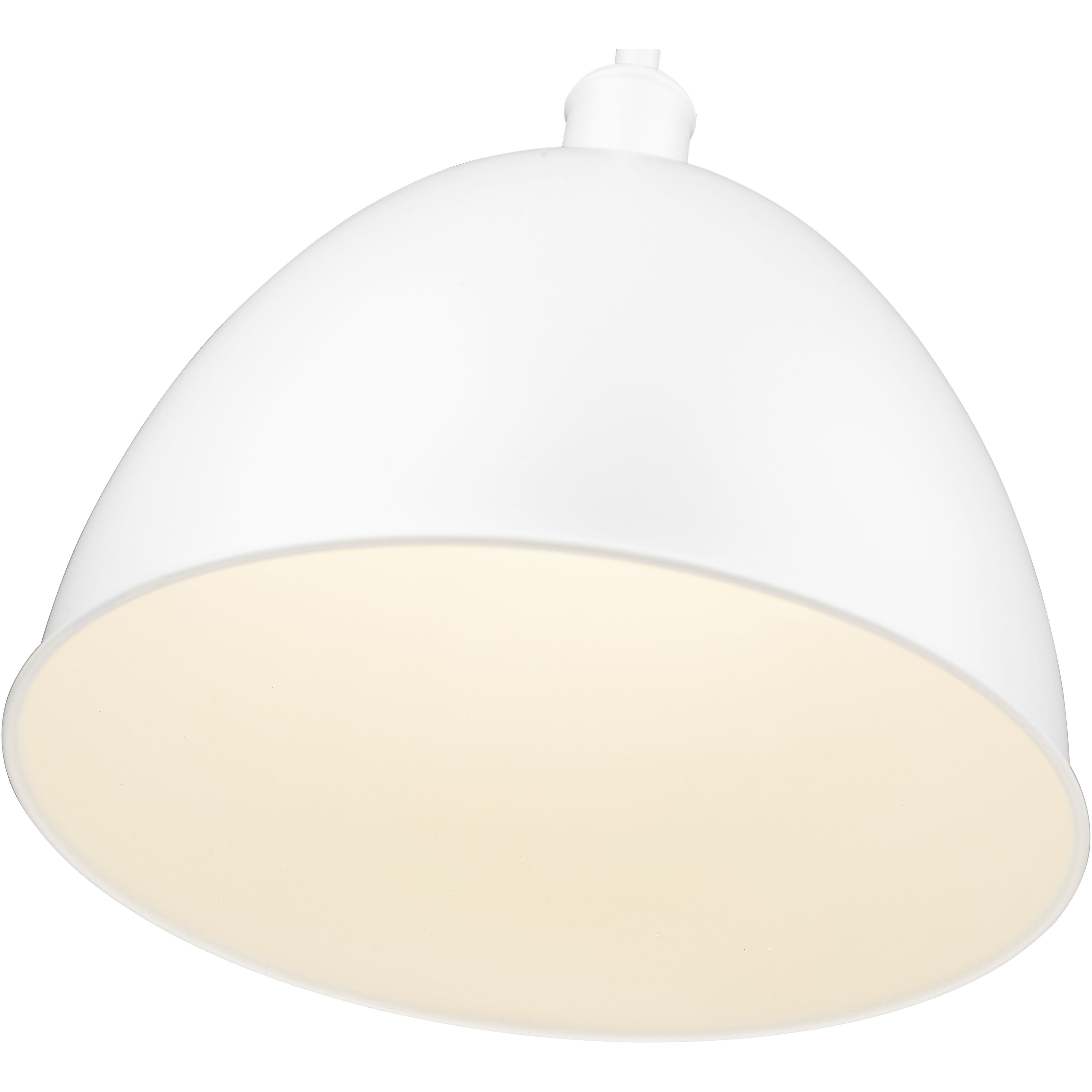 Sawyer 1 Light 12.5 inch Satin White Pendant Ceiling Light