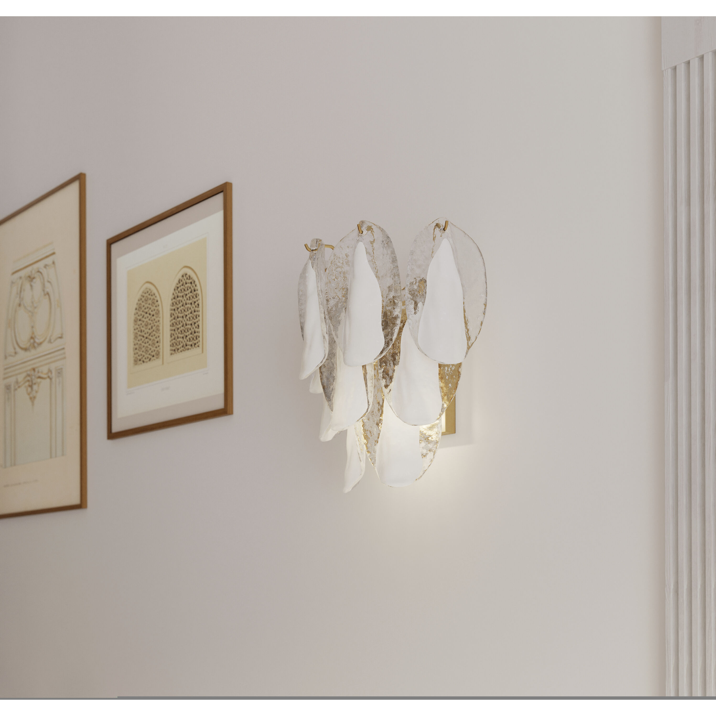 Verla Crest 2 Light 13.25 inch Legacy Brass Wall Sconce Wall Light