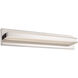 Fusion LED 24 inch Chrome Bath Vanity Light Wall Light
