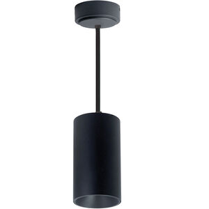 iLENE Black Stem Mount Mini Cylinder Ceiling Light