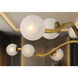 Curven 16 Light 25.75 inch Legacy Brass Chandelier Ceiling Light