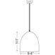 Z-Studio 1 Light 9.5 inch Yellow Pendant Ceiling Light