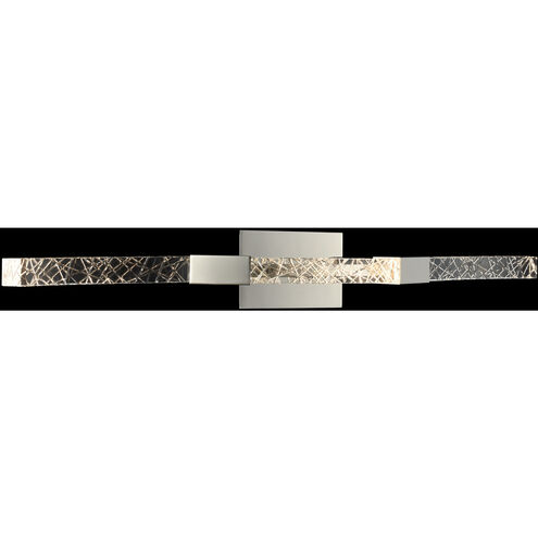 Athena LED 40 inch Polished Nickel Bath Vanity Wall Light in Firenze