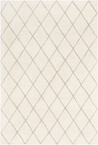 Eaton 108 X 72 inch Ivory Rug in 6 X 9, Rectangle