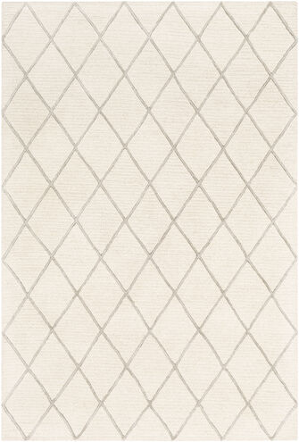 Eaton 108 X 72 inch Ivory Rug in 6 X 9, Rectangle
