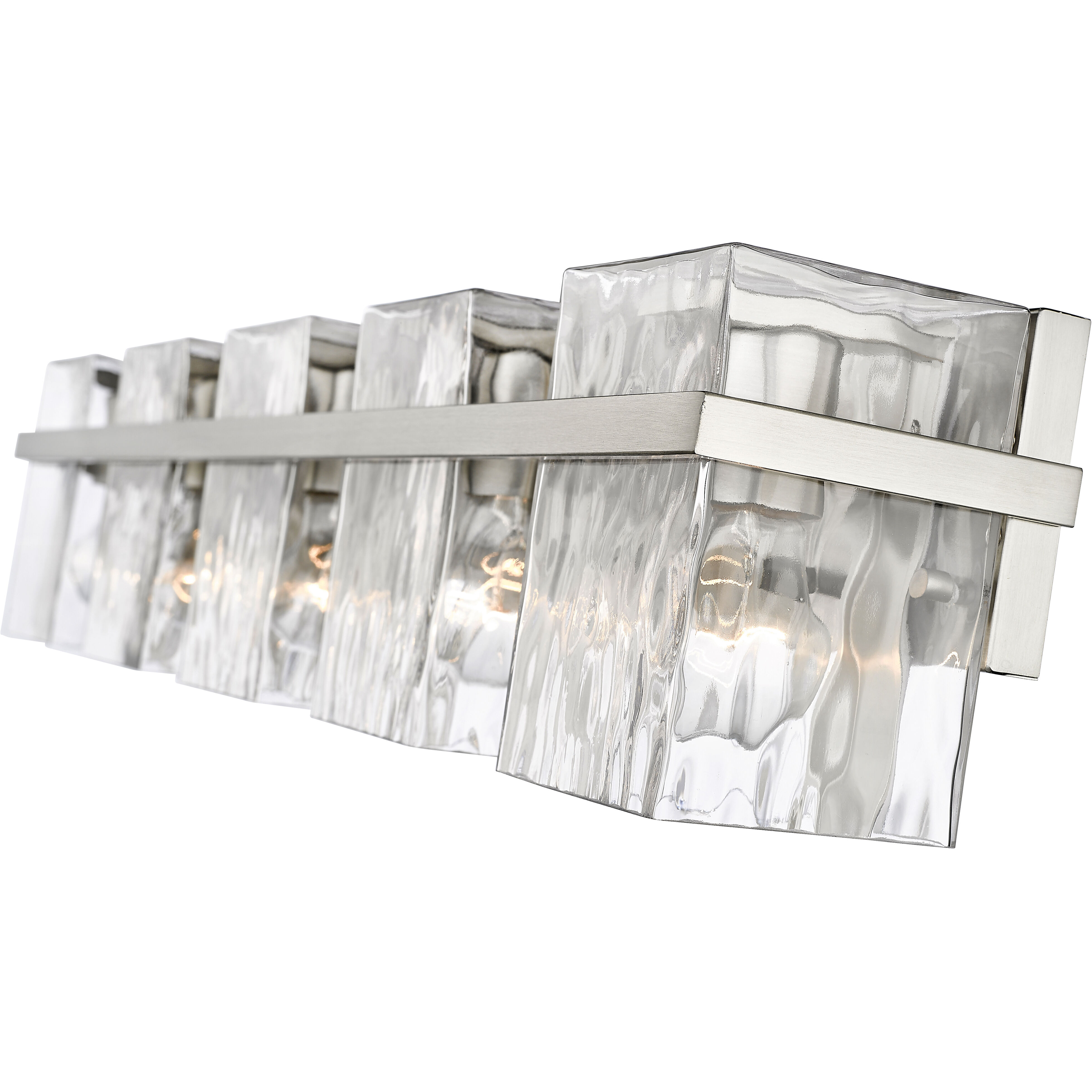 Bennington 5 Light 36.25 inch Brushed Nickel Vanity Wall Light