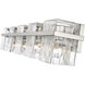 Bennington 5 Light 36.25 inch Brushed Nickel Vanity Wall Light