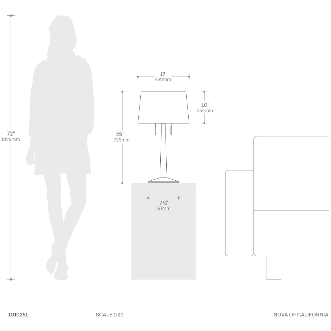 Taper 29 inch 23.00 watt Dark Walnut Wood and Weathered Brass Table Lamp Portable Light