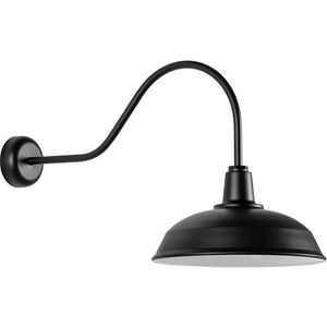 Rlm Structure 1 Light 13.93 inch Matte Black Wall Sconce Wall Light, RLM Essentials