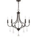 Glendale 5 Light 25 inch English Bronze Chandelier Ceiling Light