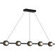 Elixir LED 48.13 inch Black Linear Pendant Ceiling Light
