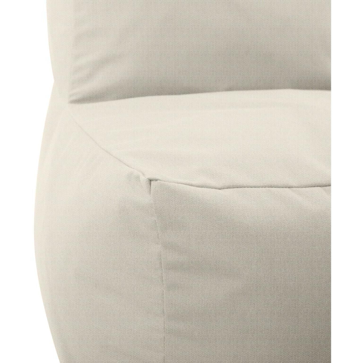 Driftwood Natural Outdoor Pouf Chair Cover