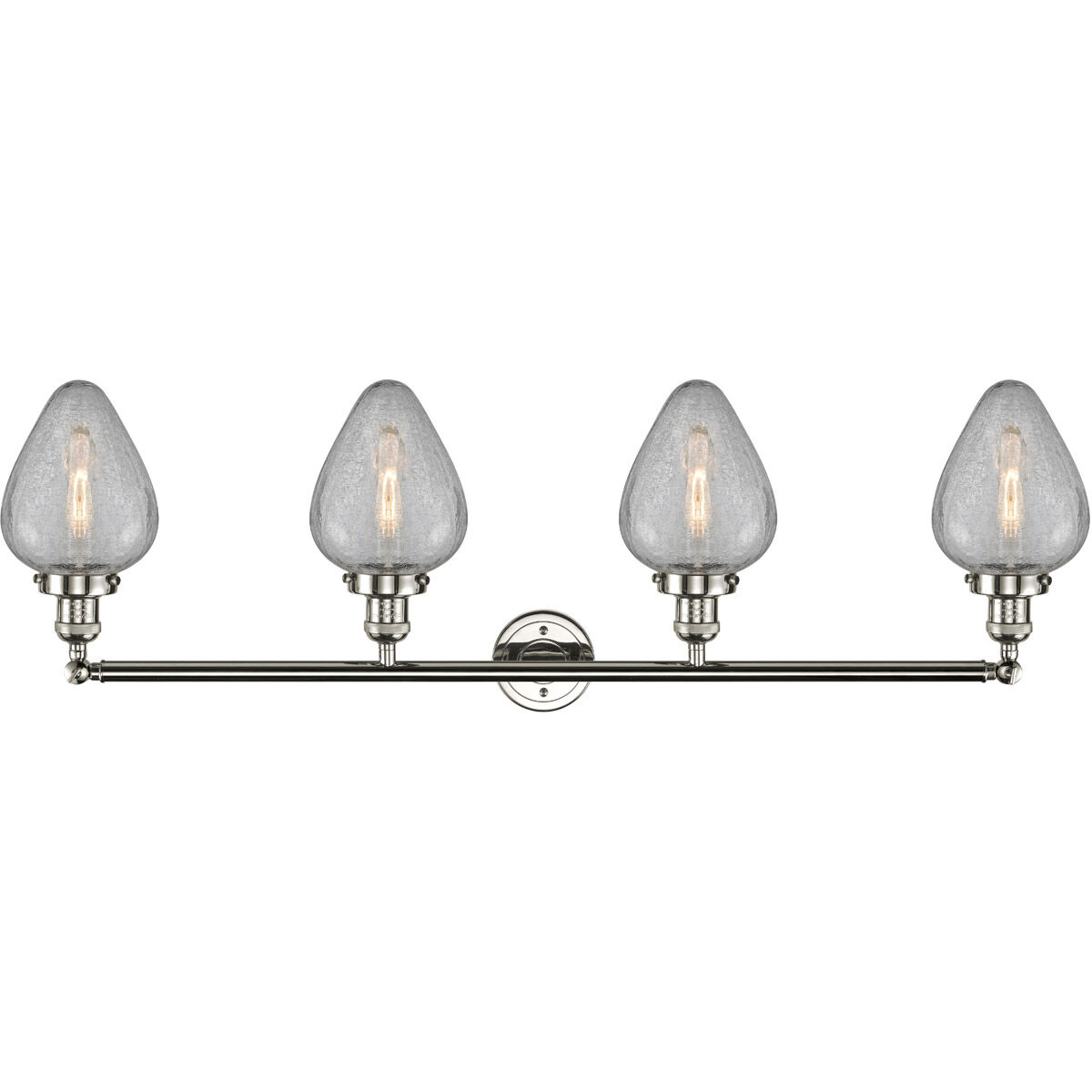 Franklin Restoration Geneseo LED 43 inch Polished Nickel Bath Vanity Light Wall Light, Franklin Restoration