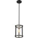 Kirkland 1 Light 7 inch Ashen Barnboard Pendant Ceiling Light