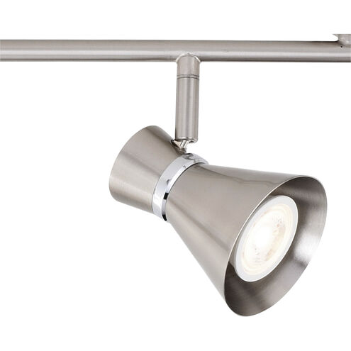 Alto 4 Light 120 Brushed Nickel and Chrome Directional Light Ceiling Light
