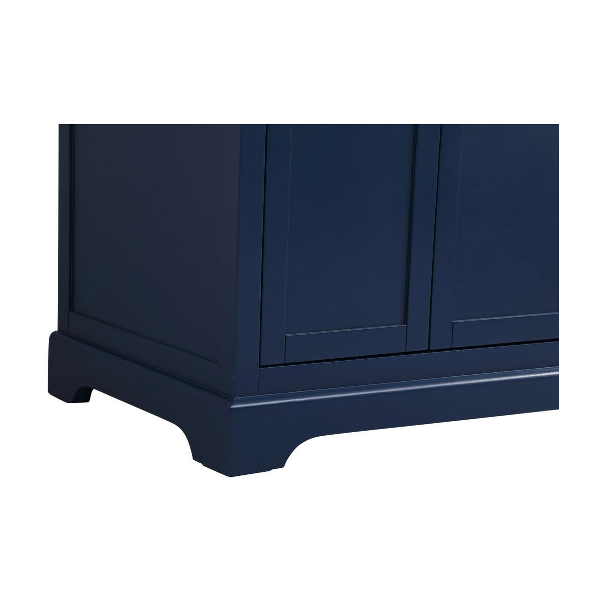 Franklin 36 X 22 X 35 inch Blue Bathroom Vanity Cabinet