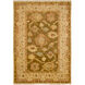 Hillcrest 156 X 108 inch Dark Brown, Mustard, Lime, Camel Rug