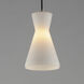 Sinch 1 Light 6.5 inch Satin Nickel Single Pendant Ceiling Light