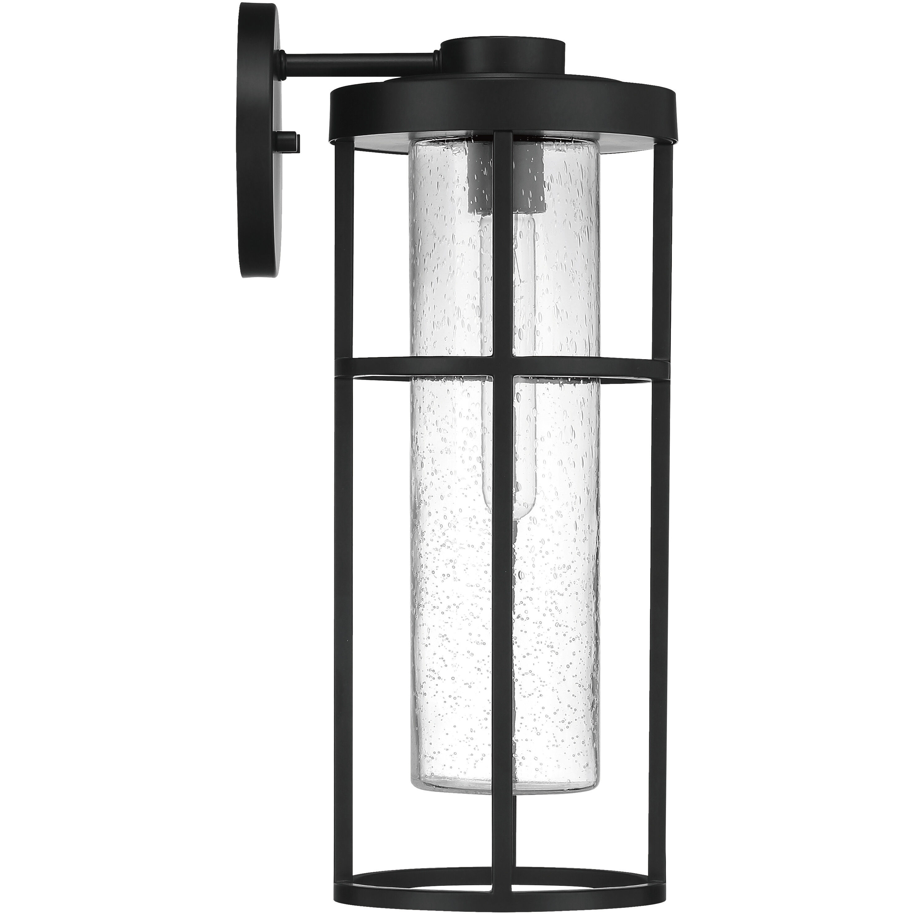 Encompass 1 Light 18 inch Midnight Outdoor Wall Mount, Medium