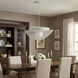Paven LED 20 inch Matte White Pendant Ceiling Light