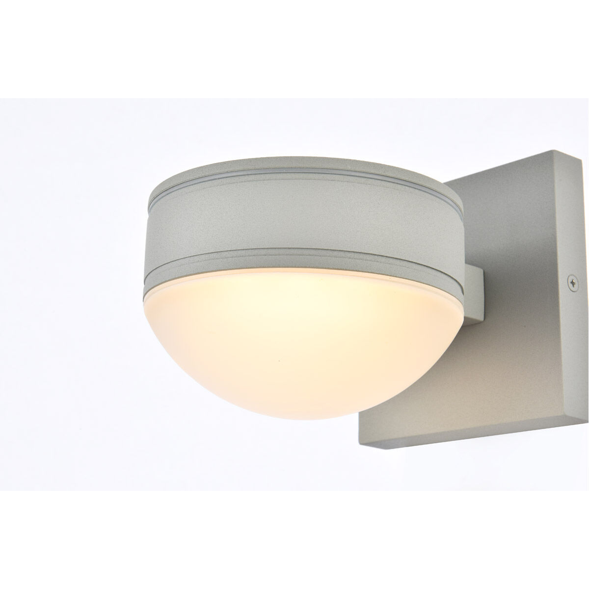 Raine Outdoor Wall Light in Silver