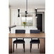 Cade 6 Light 34 inch Black Pendant Ceiling Light