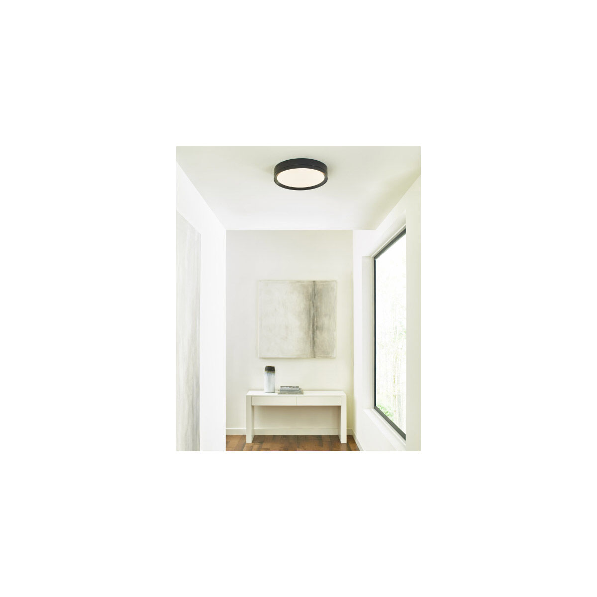 Sean Lavin Finch LED 12 inch Plated Brass Flush Mount Ceiling Light in LED 90 CRI 3000K 277V, Integrated LED
