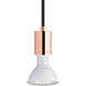 Soco 1 Light 1.68 inch Copper Line-Voltage Pendant Ceiling Light