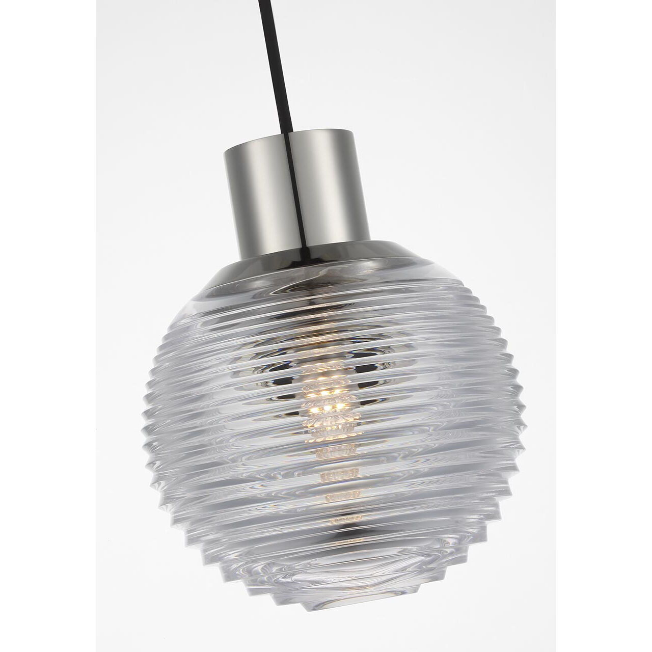 Waterford Circon LED 5 inch Polished Nickel Mini Pendant Ceiling Light