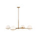 Orstyn 4 Light 48 inch Legacy Brass Chandelier Ceiling Light