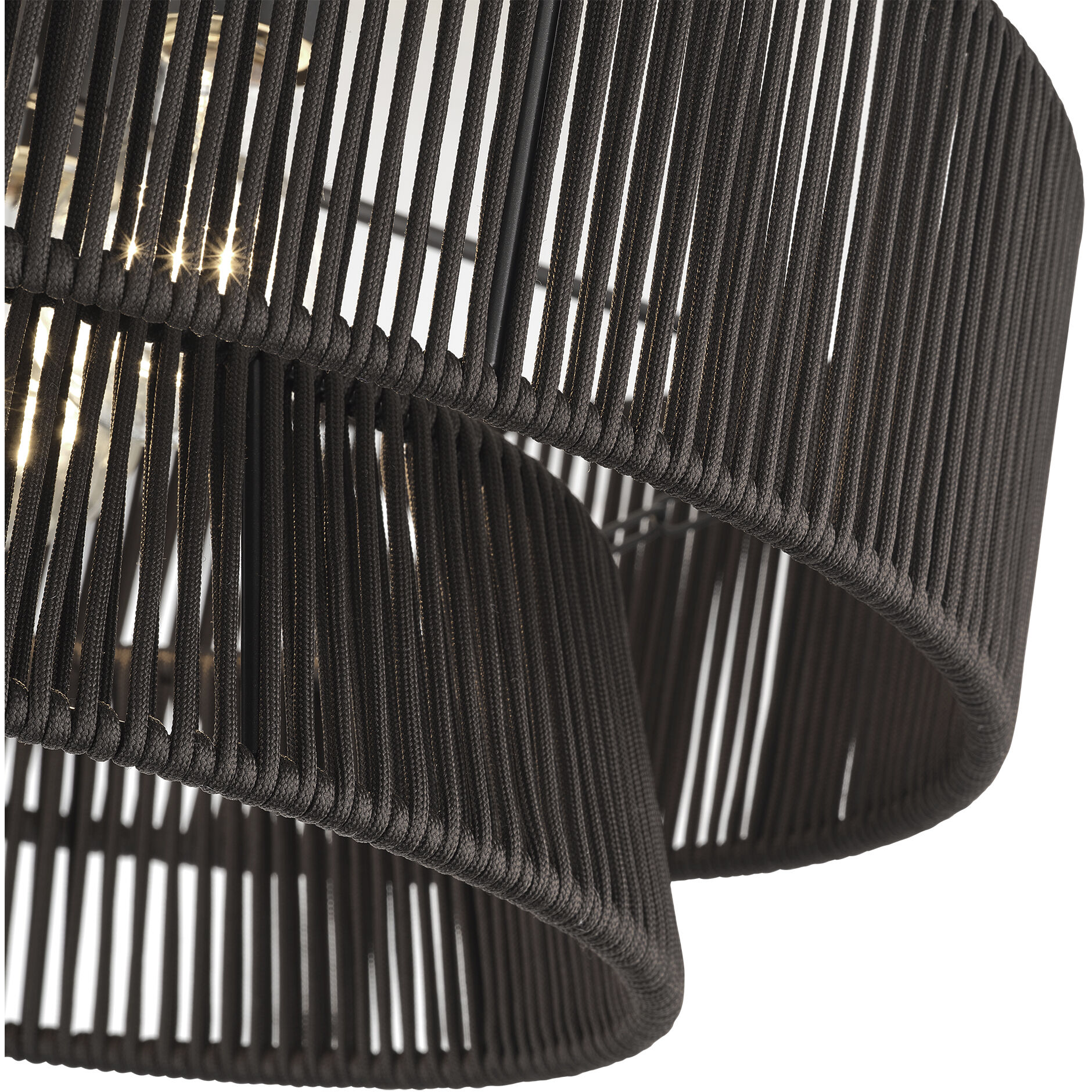 Florell 4 Light 21 inch English Bronze Semi Flush Mount Ceiling Light, Extra Large