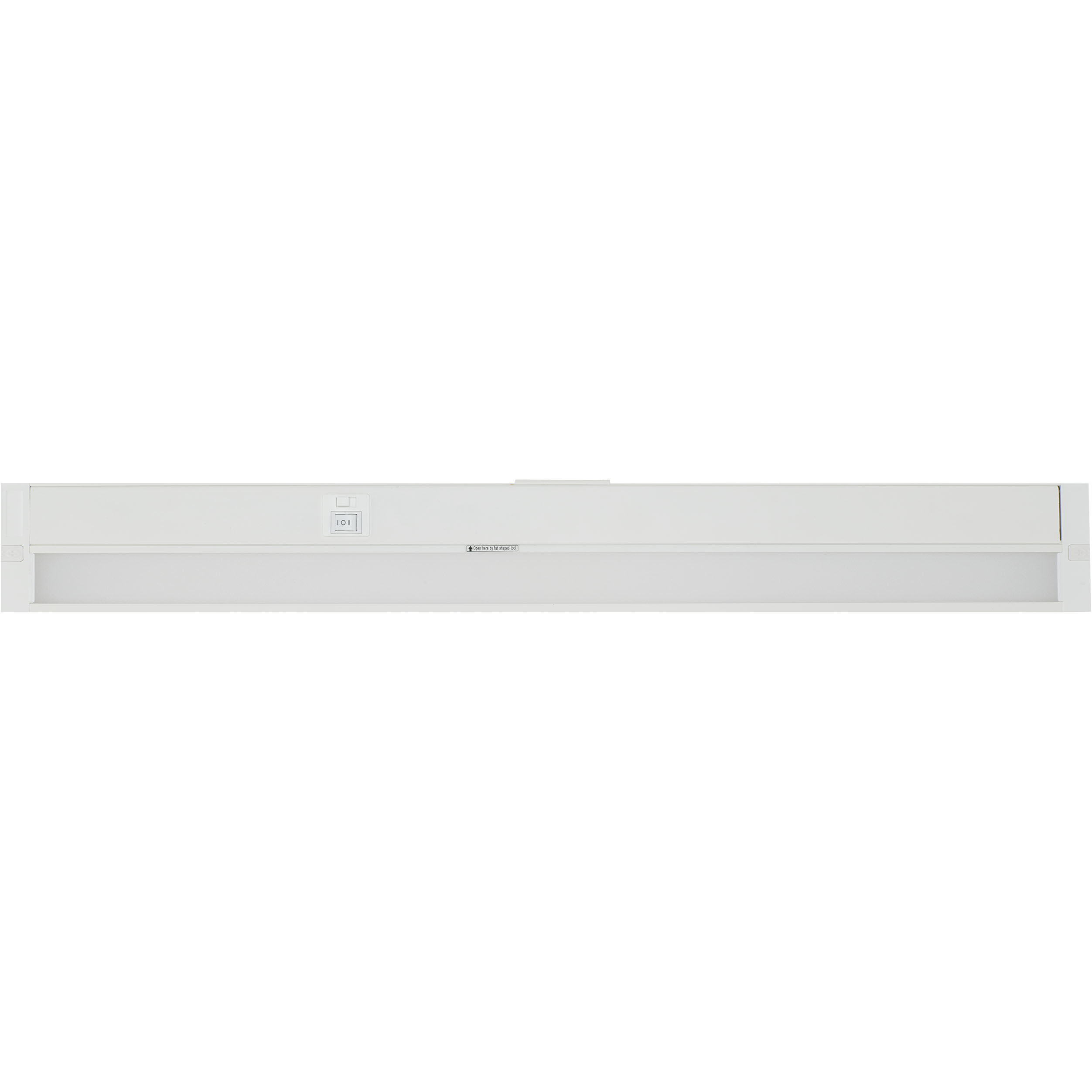 CounterQuick 120 LED 28 inch White Under Cabinet & Cove, Linear Strip