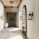 Caelum 2 Light 22 inch Antique Bronze Outdoor Wall Lantern, Medium, Design Series