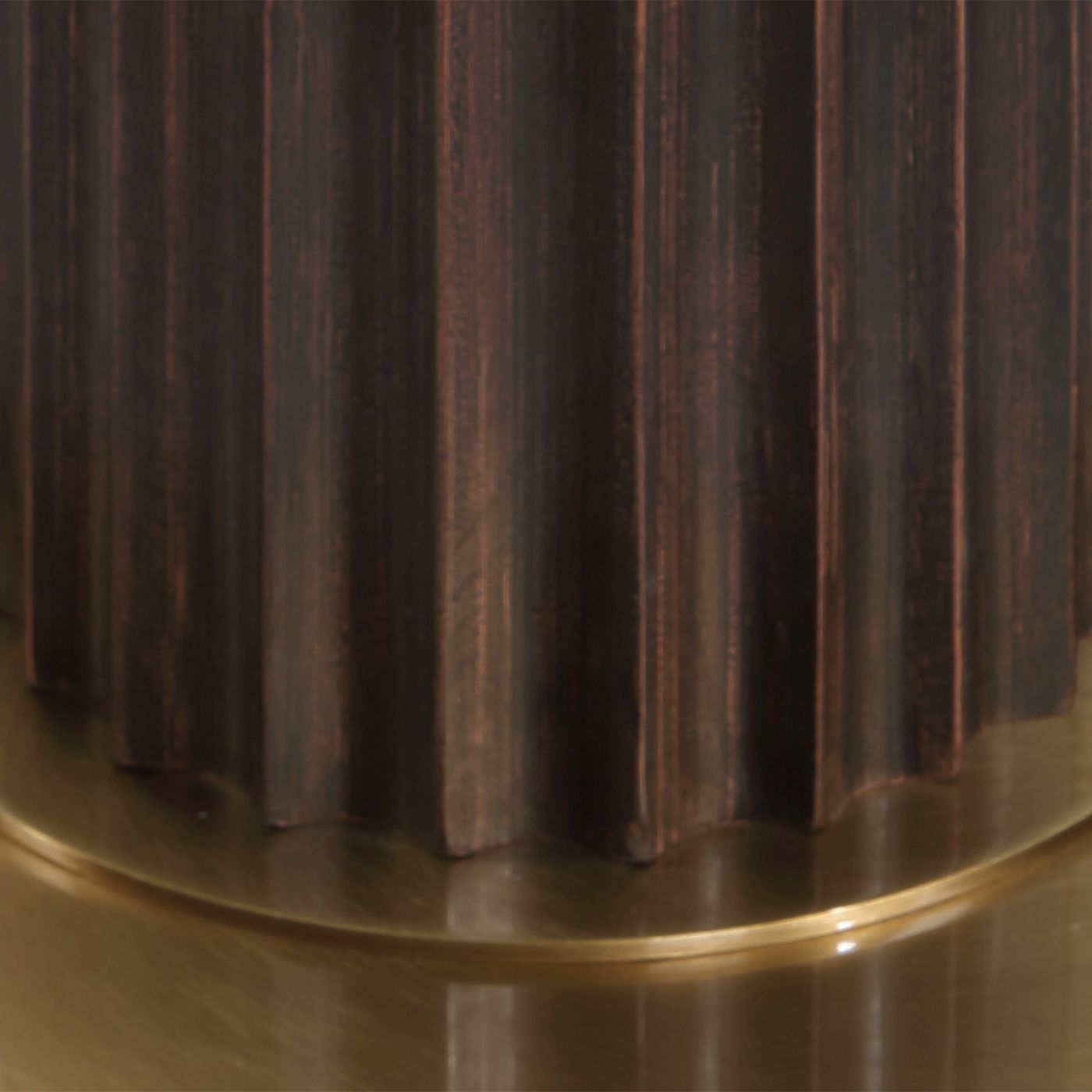 Forage 62.5 inch 150 watt Dark Oak Stained Wood and Antique Brass Floor Lamp Portable Light