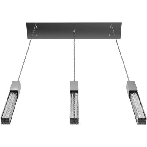 Boa LED 7 inch Polished Chrome Multi Port Pendant Ceiling Light