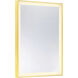 Paulding 32 X 24 inch Gold Mirror, Frontlit