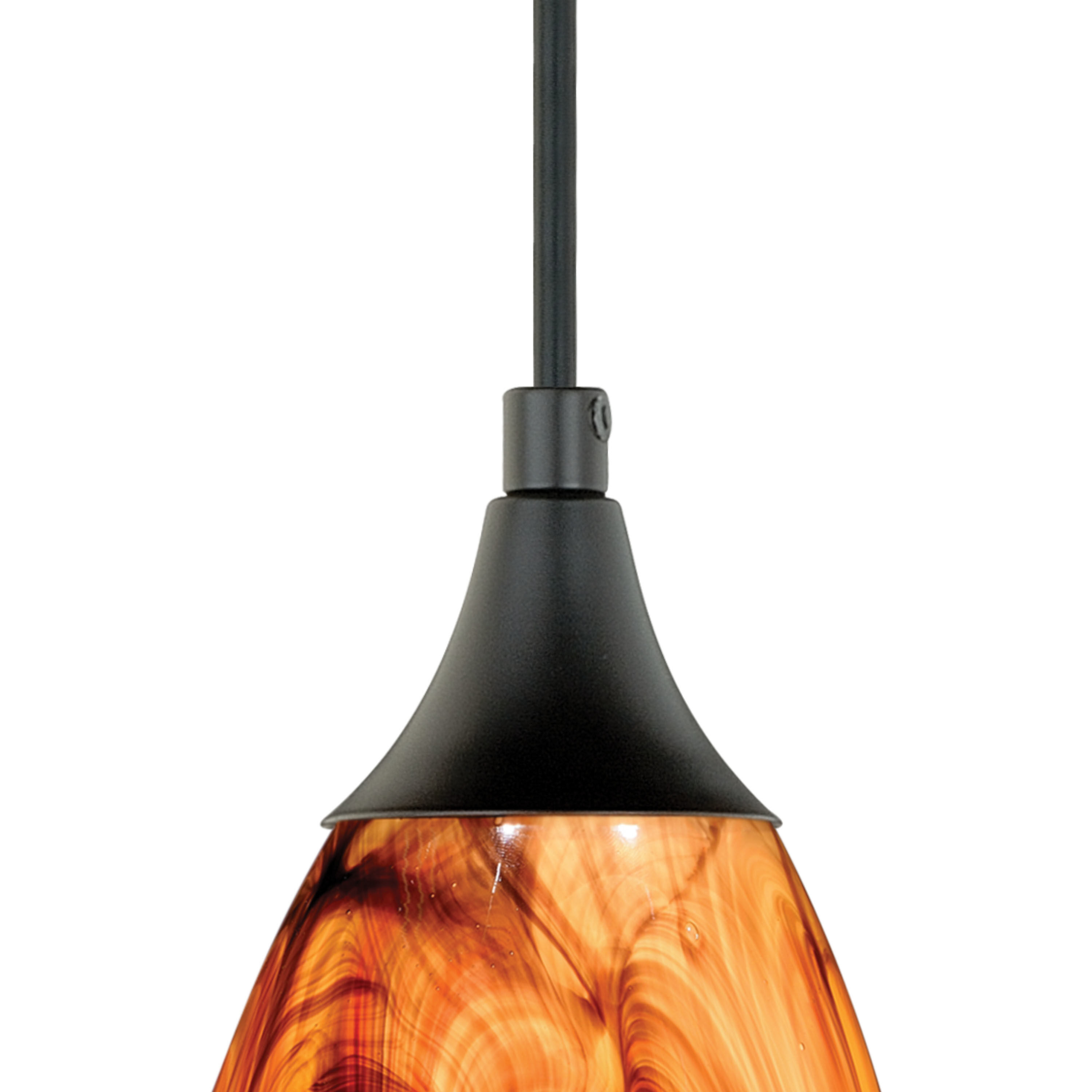 Milano LED 4.75 inch Oil Rubbed Bronze Mini Pendant Ceiling Light