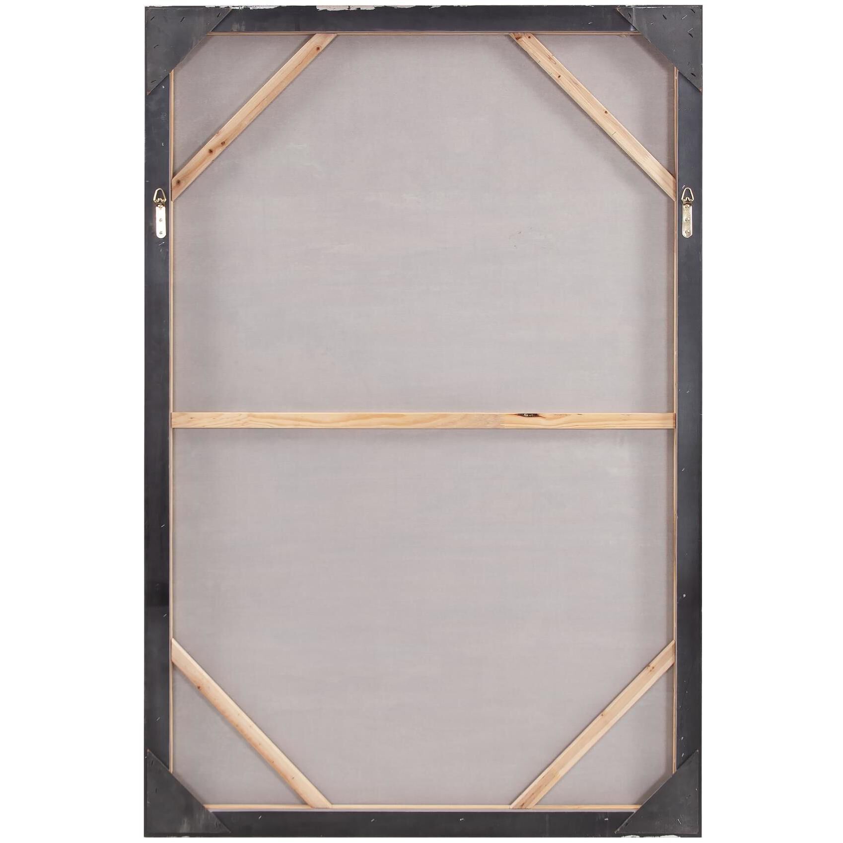 Mist Of The Valley 61.75 X 41.75 inch Hand Painted Canvas