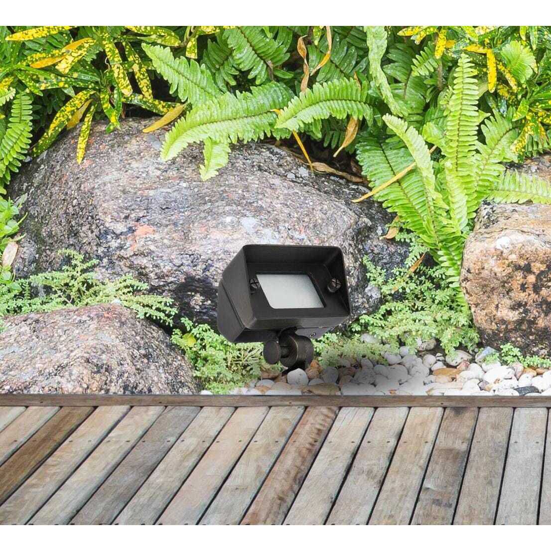 Aera 12 35.00 watt Dark Bronze Outdoor Landscape Flood Light