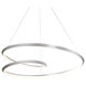 Ampersand LED 31.5 inch Brushed Nickel Pendant Ceiling Light