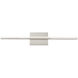Sean Lavin Span LED 35.3 inch Satin Nickel Bath Light Wall Light in LED 90 CRI 3000K 277V, Direct/Indirect, Integrated LED
