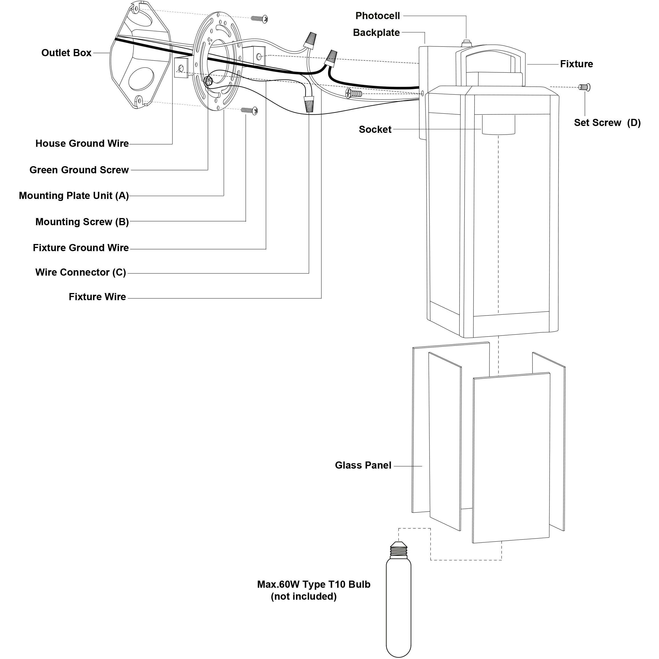 Kinzie LED 16.75 inch Vintage Brass Outdoor Wall