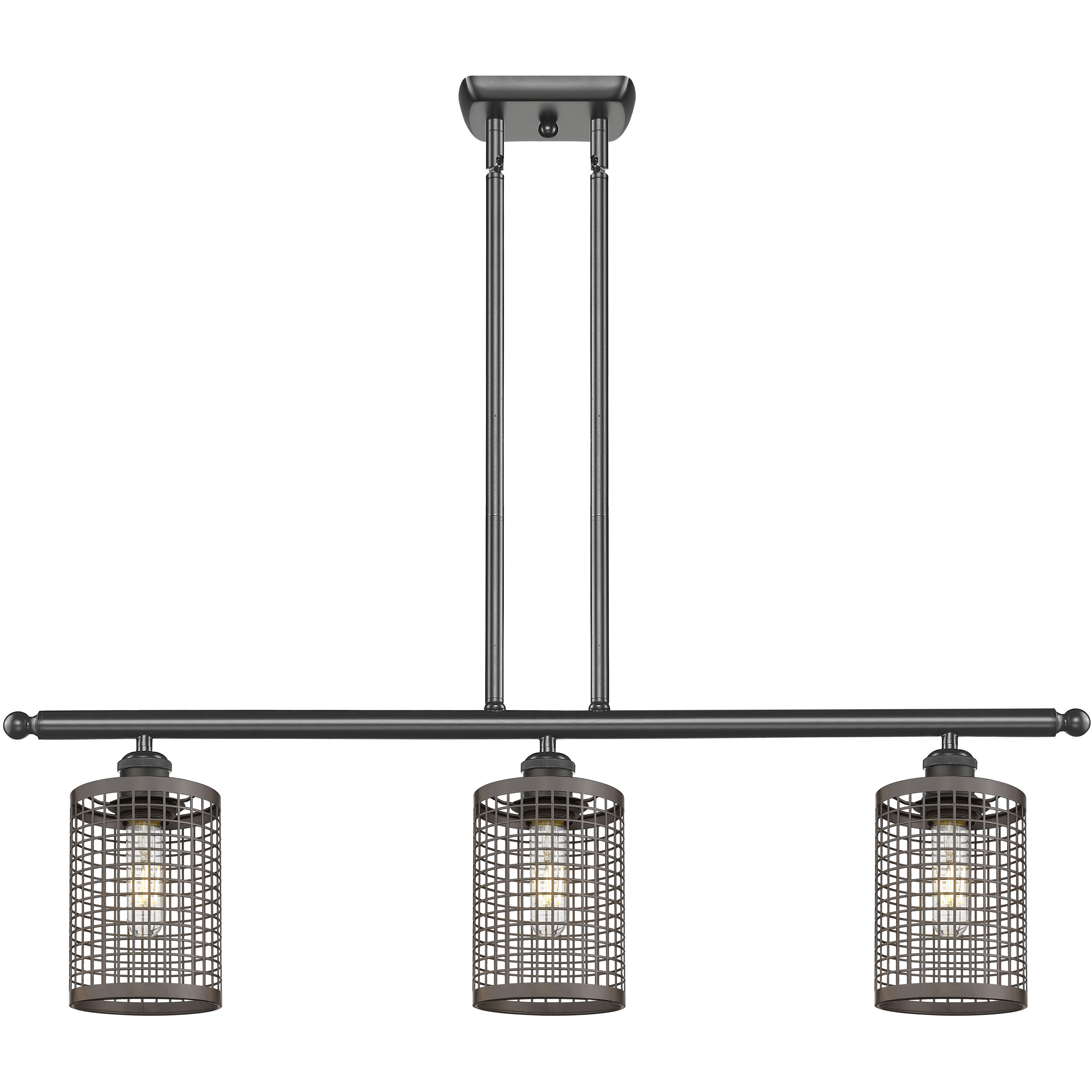 Nestbrook 3 Light 36 inch Oil Rubbed Bronze Island Light Ceiling Light